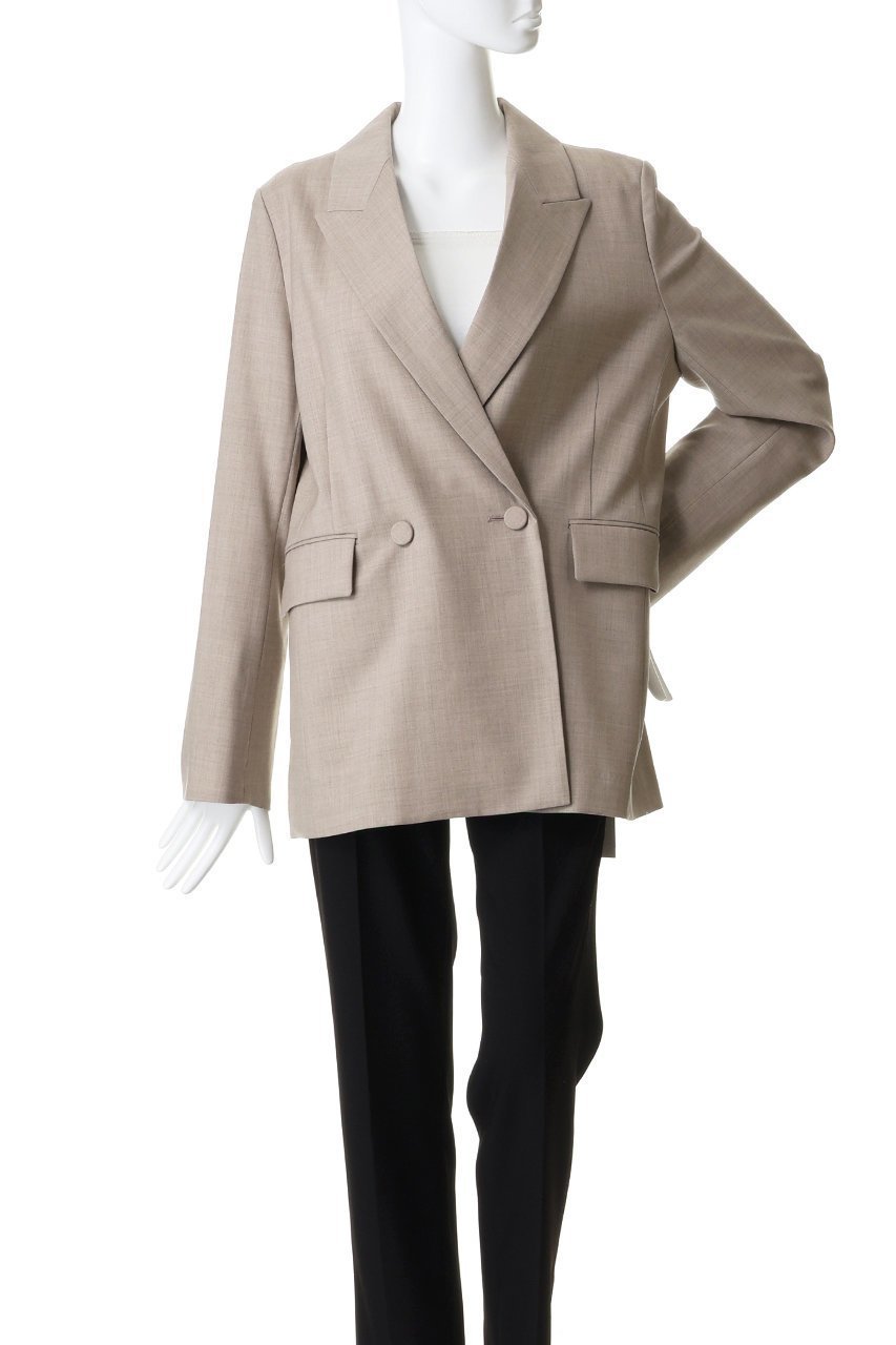 【ハー/HER.】のリラクシーダブルジャケット 大人の最旬トレンドファッション＆コーディネート founy(ファウニー) 　ファッション　Fashion　レディースファッション　Fashion for Women　アウター　Coat / Outerwear Collection　レディースジャケット・軽アウター　Jackets　オケージョン　Occasion Wear　ジャケット　Jacket, Outerwear　セットアップ　Set-Up, Coordinated Outfit　ダウン　Down, Puffer　ダブル　Double, Double-Breasted　ボトム　Bottoms, Lower Wear　リラックス　Relax, Relaxed Fit　other-2|ID: prp329100004851047 ipo3291000000036686026