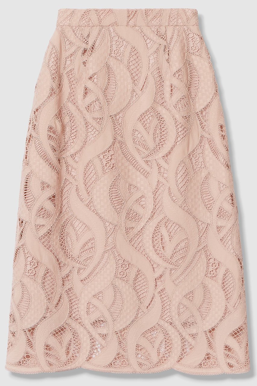 【アナイ/ANAYI】の【セットアップ対象商品】リーフコード刺繍 Iライン スカート インテリア・キッズ・メンズ・レディースファッション・服の通販 founy(ファニー) 　ファッション　Fashion　レディースファッション　Fashion for Women　セットアップ　Matching Sets　スカート・ミニ/ミディ/マキシ　Skirts / Mini, Midi & Maxi Skirts　スカート　Skirts　ロングスカート　Long Skirts / Maxi & Midi Skirts　おすすめ　Recommended / Our Picks　エンブロイダリー　Embroidery Design　ジャケット　Jacket, Outerwear　セットアップ　Set-Up, Coordinated Outfit　プリント　Print, Printed Pattern　モチーフ　Motif, Design Theme　リーフ　Leaf, Botanical Leaf　レース　Lace, Lace Fabric　ロング　Long, Long-Length　ピンク|ID: prp329100004851054 ipo3291000000036044594