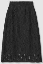 【アナイ/ANAYI】の【セットアップ対象商品】リーフコード刺繍 Iライン スカート ブラック|ID: prp329100004851054 ipo3291000000036887196