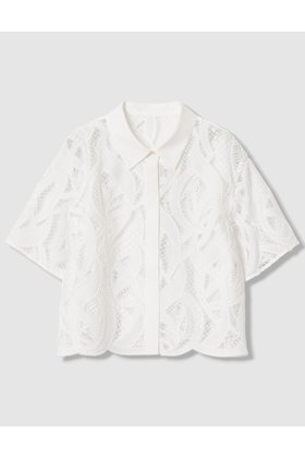 【アナイ/ANAYI】の【セットアップ対象商品】リーフコード刺繍半袖 ブラウス 人気、トレンドファッション・服の通販 founy(ファニー) ファッション Fashion レディースファッション Fashion for Women トップス・カットソー Cut & Sew Tops シャツ・ブラウス・オフィスカジュアル Elegant Blouses & Button-Ups 2026年 2026 おすすめ Recommended / Our Picks エンブロイダリー Embroidery Design ショート Short, Short Length スリーブ Sleeve, Long Sleeve / Short Sleeve セットアップ Set-Up, Coordinated Outfit バランス Balance, Style Balance モチーフ Motif, Design Theme リーフ Leaf, Botanical Leaf 半袖 Short Sleeve, Half Sleeve 夏 Summer 春 Spring S/S・春夏 SS, Spring/Summer, Warm Season 無地 Plain, Solid Color |ID:prp329100004851055