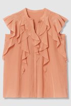 【アナイ/ANAYI】のライトローンラッフル ブラウス 人気、トレンドファッション・服の通販 founy(ファニー) ファッション Fashion レディースファッション Fashion for Women トップス・カットソー Cut & Sew Tops シャツ・ブラウス・オフィスカジュアル Elegant Blouses & Button-Ups 2026年 2026 アシンメトリー Asymmetrical Style エアリー Airy Texture シアー Sheer, See-Through ショート Short, Short Length スリーブ Sleeve, Long Sleeve / Short Sleeve ヨーク Yoke, Yoke Design ラッフル Ruffle, Frill ロング Long, Long-Length エレガント 上品 Elegant 夏 Summer 春 Spring S/S・春夏 SS, Spring/Summer, Warm Season thumbnail コーラル|ID: prp329100004851056 ipo3291000000035568135