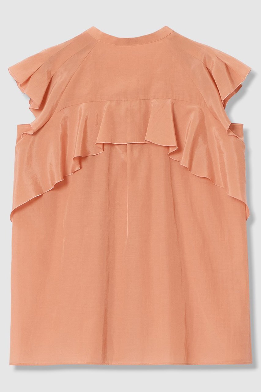 【アナイ/ANAYI】のライトローンラッフル ブラウス 人気、トレンドファッション・服の通販 founy(ファニー) 　ファッション　Fashion　レディースファッション　Fashion for Women　トップス・カットソー　Cut & Sew Tops　シャツ・ブラウス・オフィスカジュアル　Elegant Blouses & Button-Ups　2026年　2026　アシンメトリー　Asymmetrical Style　エアリー　Airy Texture　シアー　Sheer, See-Through　ショート　Short, Short Length　スリーブ　Sleeve, Long Sleeve / Short Sleeve　ヨーク　Yoke, Yoke Design　ラッフル　Ruffle, Frill　ロング　Long, Long-Length　エレガント 上品　Elegant　夏　Summer　春　Spring　S/S・春夏　SS, Spring/Summer, Warm Season　other-2|ID: prp329100004851056 ipo3291000000035568139