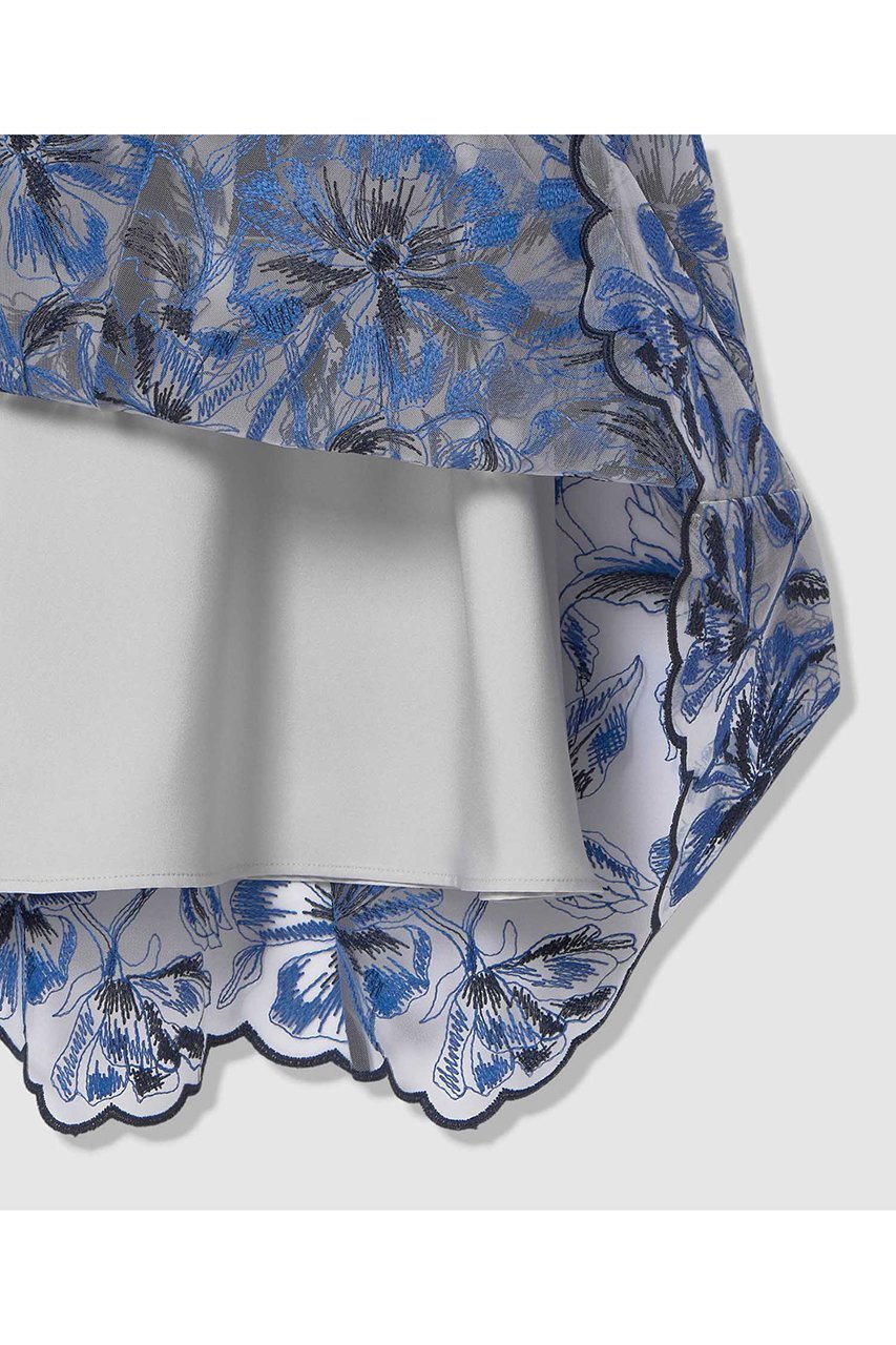 【アナイ/ANAYI】のフラワーエンブロイダリーフレア ワンピース 人気、トレンドファッション・服の通販 founy(ファニー) 　ファッション　Fashion　レディースファッション　Fashion for Women　ワンピース　Dresses　チュニック　Tunic Tops & Dresses　2026年　2026　エレガント 上品　Elegant　チュニック　Tunic, Long Top　チュール　Tulip, Tulip Motif　ノースリーブ　Sleeveless, No-Sleeve　パイピング　Piping, Trim Design　フラワー　Flower, Floral　フレア　Flare, Flared　モチーフ　Motif, Design Theme　ロング　Long, Long-Length　夏　Summer　春　Spring　S/S・春夏　SS, Spring/Summer, Warm Season　other-6|ID: prp329100004851058 ipo3291000000035568158