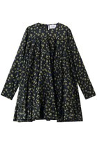 【マーレット/MERLETTE】のSOLIMAN PRINT フラワープリント ティアードドレス ネイビー|ID: prp329100004851063 ipo3291000000035568191