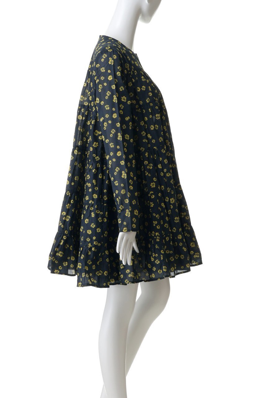 【マーレット/MERLETTE】のSOLIMAN PRINT フラワープリント ティアードドレス 人気、トレンドファッション・服の通販 founy(ファニー) 　ファッション　Fashion　レディースファッション　Fashion for Women　ワンピース　Dresses　フォーマル・パーティードレス・結婚式用ドレス　Elegant & Casual Dresses　チュニック　Tunic Tops & Dresses　2026年　2026　おすすめ　Recommended / Our Picks　チュニック　Tunic, Long Top　ドレス　Dress, One-Piece　フラワー　Flower, Floral　プリント　Print, Printed Pattern　レギンス　Leggings, Stretch Pants　夏　Summer　定番　Standard, Basic Item　春　Spring　S/S・春夏　SS, Spring/Summer, Warm Season　other-3|ID: prp329100004851063 ipo3291000000035568193