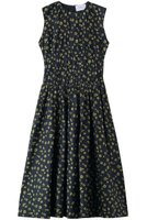 【マーレット/MERLETTE】のVILLARD PRINT フラワープリント ギャザーウエストミディドレス 人気、トレンドファッション・服の通販 founy(ファニー) ファッション Fashion レディースファッション Fashion for Women ワンピース Dresses フォーマル・パーティードレス・結婚式用ドレス Elegant & Casual Dresses チュニック Tunic Tops & Dresses クール Cool, Chic シューズ Shoes, Footwear チュニック Tunic, Long Top ドレス Dress, One-Piece フラワー Flower, Floral プリント Print, Printed Pattern 夏 Summer |ID:prp329100004851065