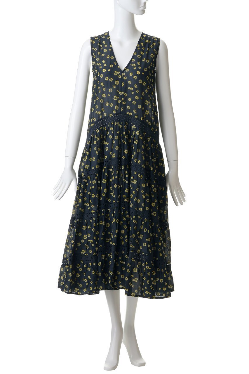 【マーレット/MERLETTE】のWALLIS PRINT フラワープリント Vネックティアードドレス 人気、トレンドファッション・服の通販 founy(ファニー) ファッション Fashion レディースファッション Fashion for Women ワンピース Dresses フォーマル・パーティードレス・結婚式用ドレス Elegant & Casual Dresses チュニック Tunic Tops & Dresses チュニック Tunic, Long Top ティアード Tiered, Tiered Style ドレス Dress, One-Piece フェミニン Feminine, Girly フラワー Flower, Floral プリント Print, Printed Pattern モダン Modern, Contemporary other-2|ID: prp329100004851066 ipo3291000000036245962