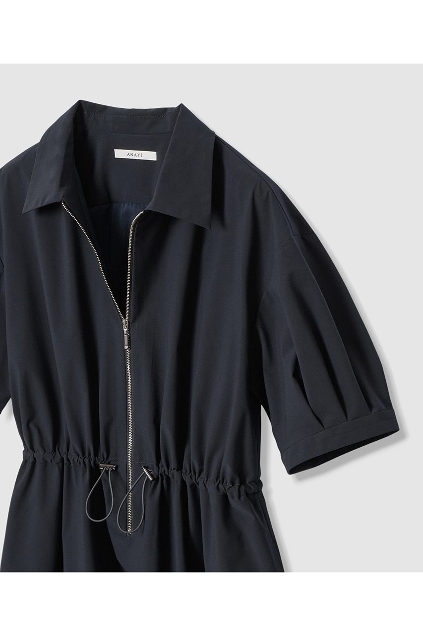 【アナイ/ANAYI】の2WAYストレッチジップ ワンピース 人気、トレンドファッション・服の通販 founy(ファニー) 　ファッション　Fashion　レディースファッション　Fashion for Women　ワンピース　Dresses　チュニック　Tunic Tops & Dresses　2026年　2026　ストリング　String, Drawstring　ストレッチ　Stretch, Stretchy Fabric　タフタ　Taffeta, Structured Fabric　チュニック　Tunic, Long Top　ドロップ　Drop Shoulder, Dropped Style　フロント　Front, Front Design　ロング　Long, Long-Length　エレガント 上品　Elegant　夏　Summer　春　Spring　S/S・春夏　SS, Spring/Summer, Warm Season　other-3|ID: prp329100004851067 ipo3291000000035568227