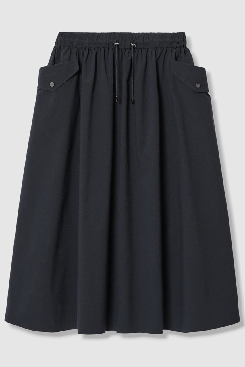 【アナイ/ANAYI】の【セットアップ対象商品】2WAYストレッチギャザー スカート インテリア・キッズ・メンズ・レディースファッション・服の通販 founy(ファニー) 　ファッション　Fashion　レディースファッション　Fashion for Women　セットアップ　Matching Sets　スカート・ミニ/ミディ/マキシ　Skirts / Mini, Midi & Maxi Skirts　スカート　Skirts　2026年　2026　おすすめ　Recommended / Our Picks　ギャザー　Gathered, Ruffled　ジャケット　Jacket, Outerwear　ストレッチ　Stretch, Stretchy Fabric　セットアップ　Set-Up, Coordinated Outfit　タフタ　Taffeta, Structured Fabric　バランス　Balance, Style Balance　夏　Summer　春　Spring　S/S・春夏　SS, Spring/Summer, Warm Season　ネイビー|ID: prp329100004851068 ipo3291000000035568239