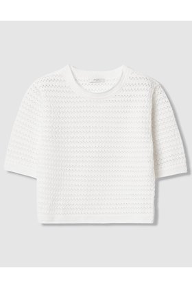 【アナイ/ANAYI】のアイレットボーダー プルオーバー 人気、トレンドファッション・服の通販 founy(ファニー) ファッション Fashion レディースファッション Fashion for Women トップス・カットソー Cut & Sew Tops ニット Knit Tops & Sweaters カジュアルプルオーバー・ニットトップス Pullovers & Knit Tops / Casual Pullovers 2026年 2026 おすすめ Recommended / Our Picks クロップド Cropped, Short Length シンプル Simple, Minimal トレンド Trend, Trending Now バランス Balance, Style Balance フォルム Silhouette, Form プリント Print, Printed Pattern ボトム Bottoms, Lower Wear ミドル Middle Length, Mid Height ワイド Wide, Wide Fit 今季 This Season, Current Season 夏 Summer 春 Spring S/S・春夏 SS, Spring/Summer, Warm Season |ID:prp329100004851069