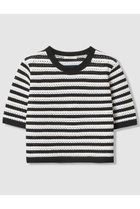 【アナイ/ANAYI】のアイレットボーダー プルオーバー ブラック系|ID: prp329100004851069 ipo3291000000035568249