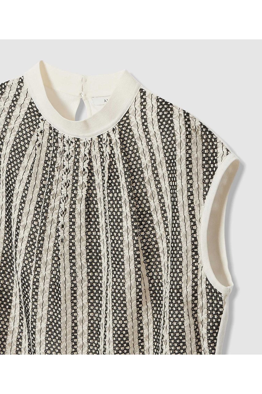 【アナイ/ANAYI】のインポートレースドッキング プルオーバー 人気、トレンドファッション・服の通販 founy(ファニー) 　ファッション　Fashion　レディースファッション　Fashion for Women　トップス・カットソー　Cut & Sew Tops　ニット　Knit Tops & Sweaters　カジュアルプルオーバー・ニットトップス　Pullovers & Knit Tops / Casual Pullovers　ハイネック　High Neck, Mock Neck　レース　Lace, Lace Fabric　エレガント 上品　Elegant　other-3|ID: prp329100004851071 ipo3291000000036143918