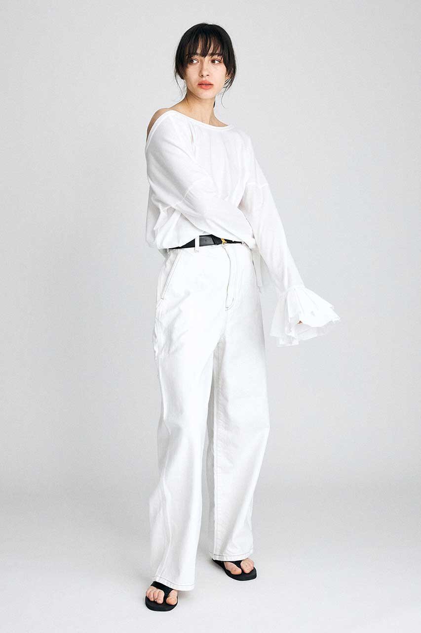 【ブリル/BRILL】のバックUポエットカットソー 人気、トレンドファッション・服の通販 founy(ファニー) 　ファッション　Fashion　レディースファッション　Fashion for Women　トップス・カットソー　Cut & Sew Tops　シャツ・ブラウス・オフィスカジュアル　Elegant Blouses & Button-Ups　ロングTシャツ・Tシャツ　Longline T-Shirts & Tees　カットソー・ベーシックTシャツ　Cut-and-Sewn Tops / Stretch Tees & Basics　2026年　2026　スリーブ　Sleeve, Long Sleeve / Short Sleeve　タフタ　Taffeta, Structured Fabric　ロング　Long, Long-Length　エレガント 上品　Elegant　人気　Popular, Best Seller　今季　This Season, Current Season　夏　Summer　春　Spring　S/S・春夏　SS, Spring/Summer, Warm Season　other-8|ID: prp329100004851073 ipo3291000000035568291