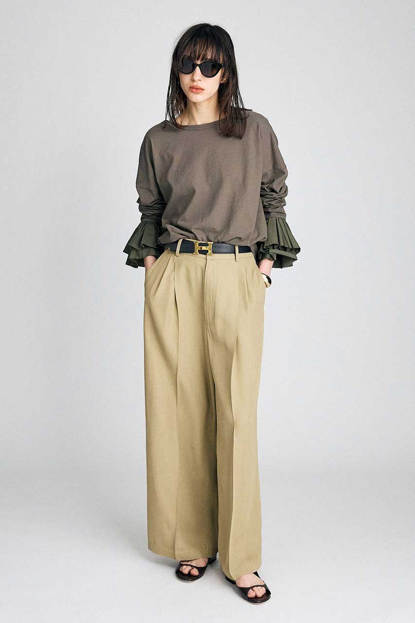 【ブリル/BRILL】のバックUポエットカットソー 人気、トレンドファッション・服の通販 founy(ファニー) 　ファッション　Fashion　レディースファッション　Fashion for Women　トップス・カットソー　Cut & Sew Tops　シャツ・ブラウス・オフィスカジュアル　Elegant Blouses & Button-Ups　ロングTシャツ・Tシャツ　Longline T-Shirts & Tees　カットソー・ベーシックTシャツ　Cut-and-Sewn Tops / Stretch Tees & Basics　スリーブ　Sleeve, Long Sleeve / Short Sleeve　タフタ　Taffeta, Structured Fabric　ロング　Long, Long-Length　エレガント 上品　Elegant　人気　Popular, Best Seller　今季　This Season, Current Season　other-7|ID: prp329100004851073 ipo3291000000035626874