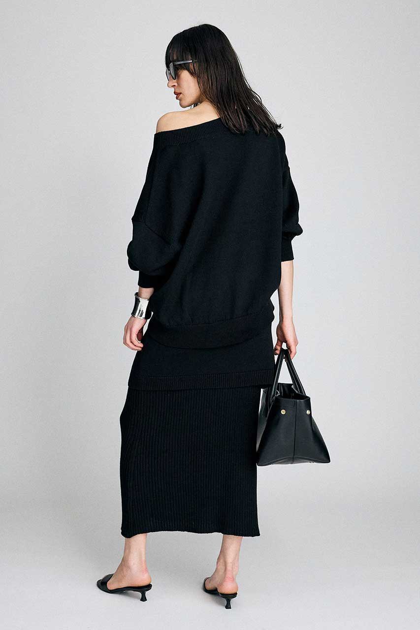 【ブリル/BRILL】のニットレイヤードスカート 人気、トレンドファッション・服の通販 founy(ファニー) 　ファッション　Fashion　レディースファッション　Fashion for Women　スカート　Skirts　ロングスカート　Long Skirts / Maxi & Midi Skirts　2026年　2026　おすすめ　Recommended / Our Picks　セットアップ　Set-Up, Coordinated Outfit　ミドル　Middle Length, Mid Height　ロング　Long, Long-Length　夏　Summer　春　Spring　S/S・春夏　SS, Spring/Summer, Warm Season　other-8|ID: prp329100004851078 ipo3291000000035568357