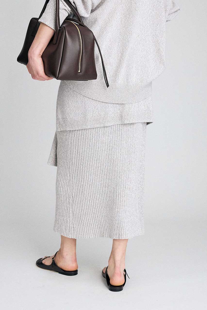 【ブリル/BRILL】のニットレイヤードスカート 人気、トレンドファッション・服の通販 founy(ファニー) 　ファッション　Fashion　レディースファッション　Fashion for Women　スカート　Skirts　ロングスカート　Long Skirts / Maxi & Midi Skirts　おすすめ　Recommended / Our Picks　セットアップ　Set-Up, Coordinated Outfit　ミドル　Middle Length, Mid Height　ロング　Long, Long-Length　夏　Summer　新作・新入荷　New Arrivals / New In　春　Spring　S/S・春夏　SS, Spring/Summer, Warm Season　other-3|ID: prp329100004851078 ipo3291000000035626889