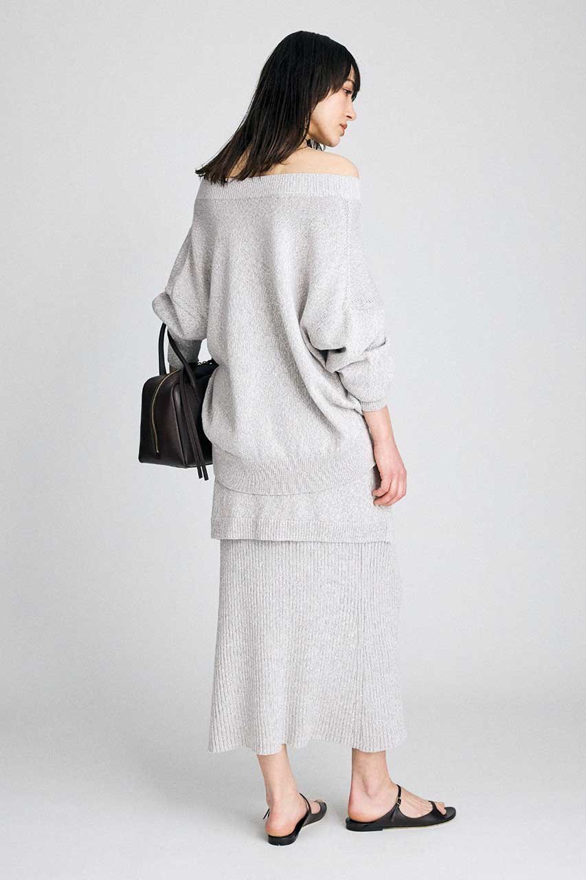 【ブリル/BRILL】のニットレイヤードスカート 人気、トレンドファッション・服の通販 founy(ファニー) 　ファッション　Fashion　レディースファッション　Fashion for Women　スカート　Skirts　ロングスカート　Long Skirts / Maxi & Midi Skirts　おすすめ　Recommended / Our Picks　セットアップ　Set-Up, Coordinated Outfit　ミドル　Middle Length, Mid Height　ロング　Long, Long-Length　夏　Summer　新作・新入荷　New Arrivals / New In　春　Spring　S/S・春夏　SS, Spring/Summer, Warm Season　other-7|ID: prp329100004851078 ipo3291000000035626897