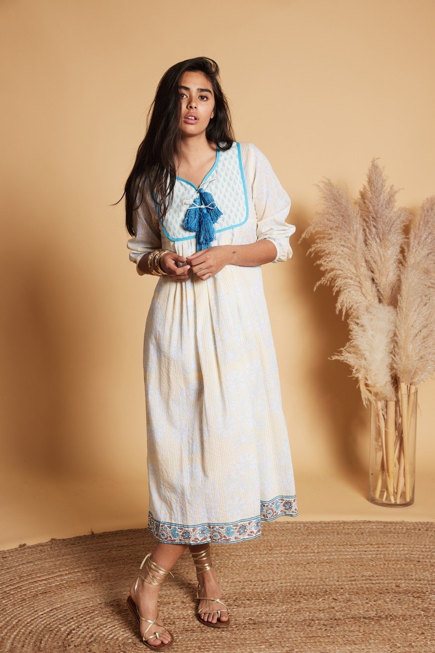 【エスゼット ブロックプリント/SZ Blockprints】のKITTY DRESS VINE タッセル付きドレス 人気、トレンドファッション・服の通販 founy(ファニー) ファッション Fashion レディースファッション Fashion for Women ワンピース Dresses フォーマル・パーティードレス・結婚式用ドレス Elegant & Casual Dresses チュニック Tunic Tops & Dresses タッセル Tassel, Fringe チュニック Tunic, Long Top ドレス Dress, One-Piece other-6|ID: prp329100004851079 ipo3291000000036143943