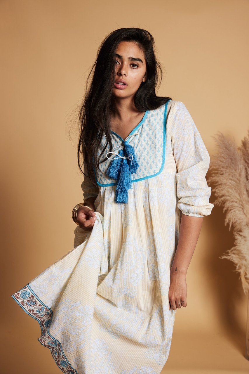 【エスゼット ブロックプリント/SZ Blockprints】のKITTY DRESS VINE タッセル付きドレス 人気、トレンドファッション・服の通販 founy(ファニー) ファッション Fashion レディースファッション Fashion for Women ワンピース Dresses フォーマル・パーティードレス・結婚式用ドレス Elegant & Casual Dresses チュニック Tunic Tops & Dresses タッセル Tassel, Fringe チュニック Tunic, Long Top ドレス Dress, One-Piece other-7|ID: prp329100004851079 ipo3291000000036143944