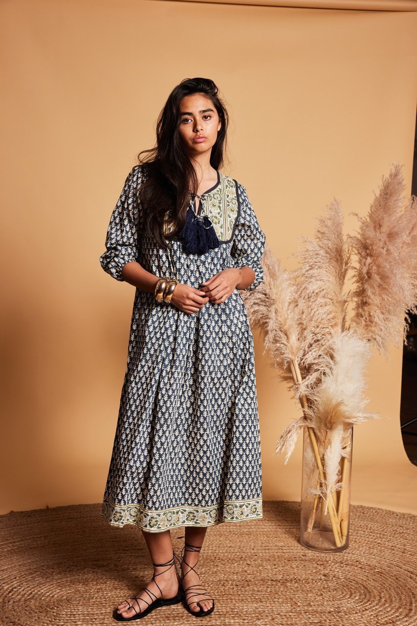 【エスゼット ブロックプリント/SZ Blockprints】のKITTY DRESS REVERSED タッセル付きドレス 人気、トレンドファッション・服の通販 founy(ファニー) ファッション Fashion レディースファッション Fashion for Women ワンピース Dresses フォーマル・パーティードレス・結婚式用ドレス Elegant & Casual Dresses チュニック Tunic Tops & Dresses エアリー Airy Texture タッセル Tassel, Fringe チュニック Tunic, Long Top ドレス Dress, One-Piece プリント Print, Printed Pattern マキシ Maxi, Full Length リゾート Resort, Vacation Style 夏 Summer other-6|ID: prp329100004851080 ipo3291000000036143952