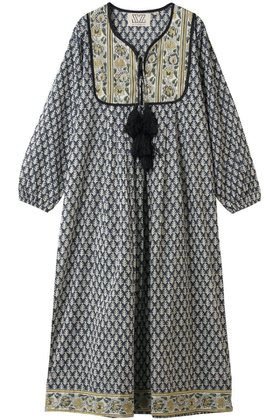 【エスゼット ブロックプリント/SZ Blockprints】のKITTY DRESS REVERSED タッセル付きドレス 人気、トレンドファッション・服の通販 founy(ファニー) ファッション Fashion レディースファッション Fashion for Women ワンピース Dresses フォーマル・パーティードレス・結婚式用ドレス Elegant & Casual Dresses チュニック Tunic Tops & Dresses エアリー Airy Texture タッセル Tassel, Fringe チュニック Tunic, Long Top ドレス Dress, One-Piece プリント Print, Printed Pattern マキシ Maxi, Full Length リゾート Resort, Vacation Style 夏 Summer |ID:prp329100004851080