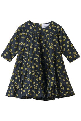 【マーレット/Merlette / KIDS】の【KIDS】SOLIMAN ENFANT フラワープリント ティアードドレス 大人の最旬トレンドファッション＆コーディネート founy(ファウニー) ファッション Fashion キッズファッション Fashion for Kids ワンピース Dresses チュニック Tunic, Long Top ドレス Dress, One-Piece フェミニン Feminine, Girly フラワー Flower, Floral プリント Print, Printed Pattern |ID:prp329100004851081