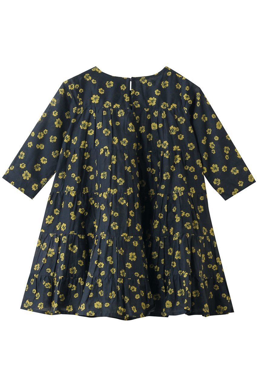 【マーレット/Merlette / KIDS】の【KIDS】SOLIMAN ENFANT フラワープリント ティアードドレス 大人の最旬トレンドファッション＆コーディネート founy(ファウニー) 　ファッション　Fashion　キッズファッション　Fashion for Kids　ワンピース　Dresses　チュニック　Tunic, Long Top　ドレス　Dress, One-Piece　フェミニン　Feminine, Girly　フラワー　Flower, Floral　プリント　Print, Printed Pattern　other-2|ID: prp329100004851081 ipo3291000000036743654