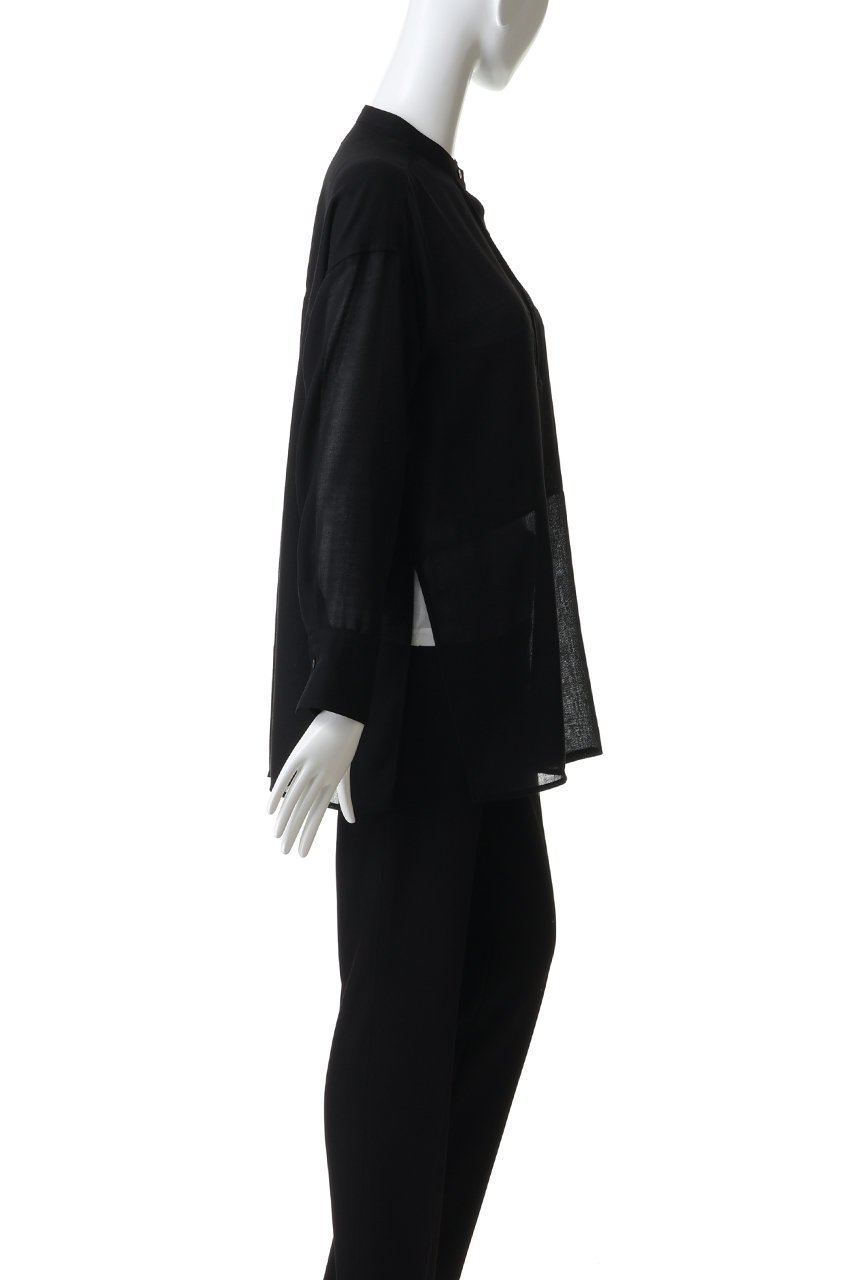 【ドメル/DOMELLE】のウール ブレンド ボイル シャツ 人気、トレンドファッション・服の通販 founy(ファニー) 　ファッション　Fashion　レディースファッション　Fashion for Women　トップス・カットソー　Cut & Sew Tops　シャツ・ブラウス・オフィスカジュアル　Elegant Blouses & Button-Ups　おすすめ　Recommended / Our Picks　サマー　Summer, Summer Style　シンプル　Simple, Minimal　スリーブ　Sleeve, Long Sleeve / Short Sleeve　セットアップ　Set-Up, Coordinated Outfit　タンク　Tank Top, Sleeveless Top　パッチ　Patch, Appliqué　ポケット　Pocket, Pocket Detail　ロング　Long, Long-Length　ワイド　Wide, Wide Fit　夏　Summer　other-3|ID: prp329100004851240 ipo3291000000036196432