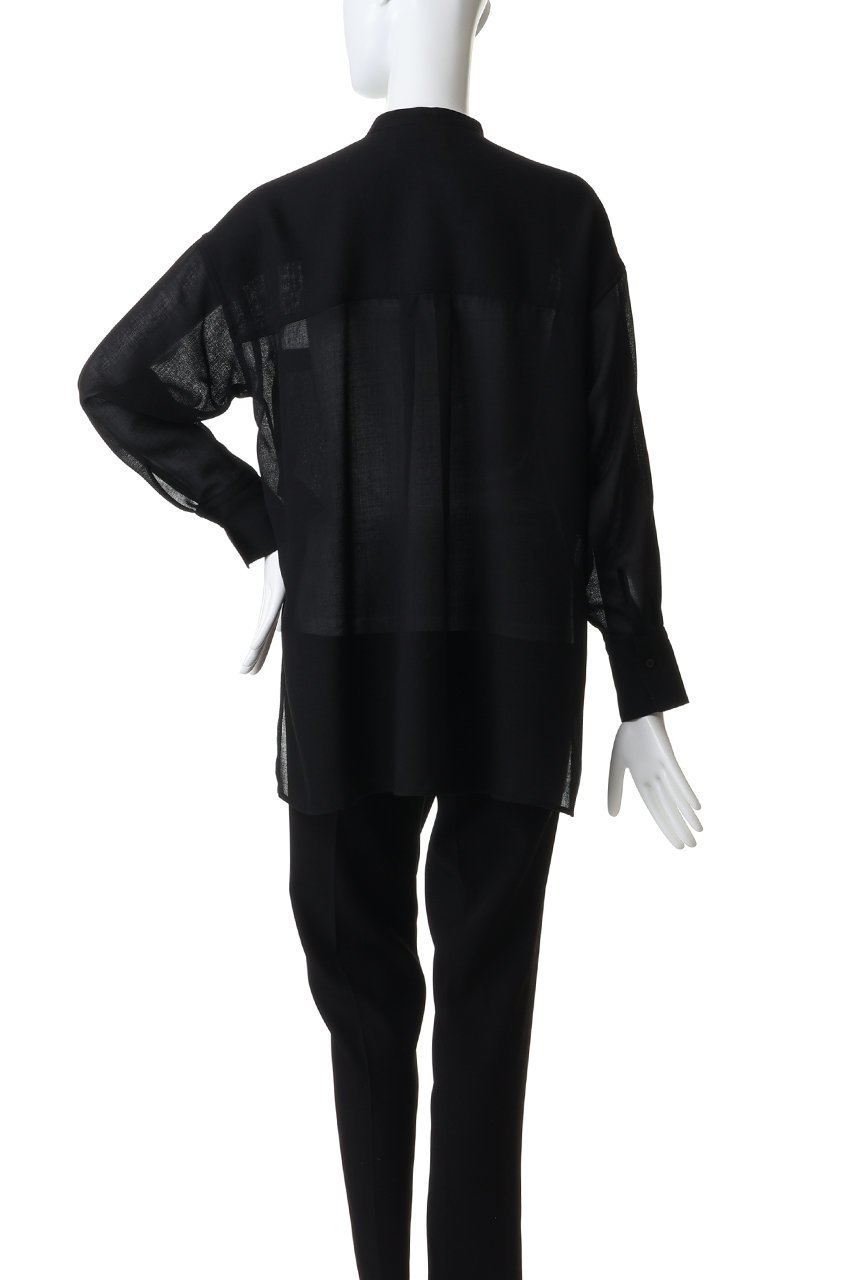 【ドメル/DOMELLE】のウール ブレンド ボイル シャツ 人気、トレンドファッション・服の通販 founy(ファニー) 　ファッション　Fashion　レディースファッション　Fashion for Women　トップス・カットソー　Cut & Sew Tops　シャツ・ブラウス・オフィスカジュアル　Elegant Blouses & Button-Ups　おすすめ　Recommended / Our Picks　サマー　Summer, Summer Style　シンプル　Simple, Minimal　スリーブ　Sleeve, Long Sleeve / Short Sleeve　セットアップ　Set-Up, Coordinated Outfit　タンク　Tank Top, Sleeveless Top　パッチ　Patch, Appliqué　ポケット　Pocket, Pocket Detail　ロング　Long, Long-Length　ワイド　Wide, Wide Fit　夏　Summer　other-4|ID: prp329100004851240 ipo3291000000036196434