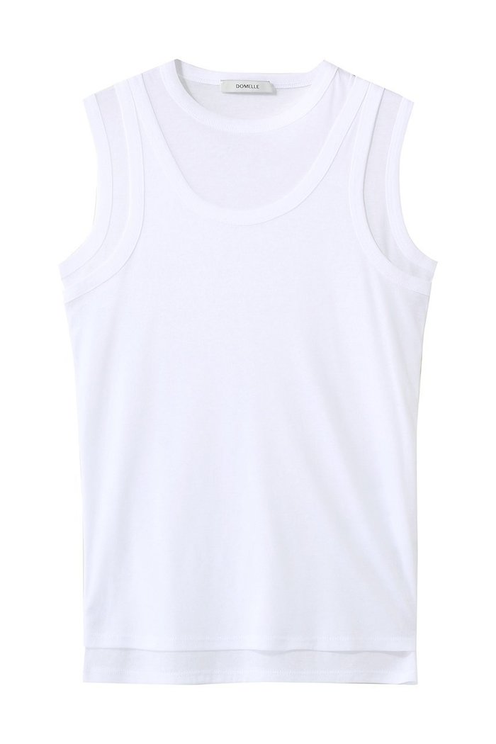 【ドメル/DOMELLE】のツイン レイヤー タンク インテリア・キッズ・メンズ・レディースファッション・服の通販 founy(ファニー) https://founy.com/ ファッション Fashion レディースファッション Fashion for Women トップス・カットソー Cut & Sew Tops キャミソール&ノースリーブ Camisoles & Sleeveless Tops シャツ・ブラウス・オフィスカジュアル Elegant Blouses & Button-Ups ロングTシャツ・Tシャツ Longline T-Shirts & Tees カットソー・ベーシックTシャツ Cut-and-Sewn Tops / Stretch Tees & Basics 2026年 2026 アメリカン American Style インナー Innerwear キャミソール Camisole, Spaghetti Strap Top コンパクト Compact, Small Size ジャケット Jacket, Outerwear スリーブ Sleeve, Long Sleeve / Short Sleeve タンク Tank Top, Sleeveless Top ノースリーブ Sleeveless, No-Sleeve フィット Fit, Slim Fit ベスト Vest, Waistcoat ボトム Bottoms, Lower Wear 夏 Summer 春 Spring S/S・春夏 SS, Spring/Summer, Warm Season |ID: prp329100004851241 ipo3291000000035575919