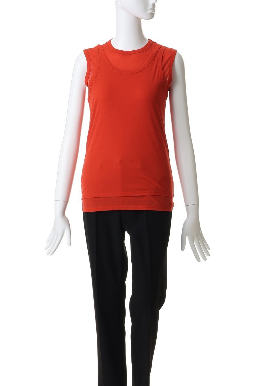 【ドメル/DOMELLE】のツイン レイヤー タンク 人気、トレンドファッション・服の通販 founy(ファニー) 　ファッション　Fashion　レディースファッション　Fashion for Women　トップス・カットソー　Cut & Sew Tops　キャミソール&ノースリーブ　Camisoles & Sleeveless Tops　シャツ・ブラウス・オフィスカジュアル　Elegant Blouses & Button-Ups　ロングTシャツ・Tシャツ　Longline T-Shirts & Tees　カットソー・ベーシックTシャツ　Cut-and-Sewn Tops / Stretch Tees & Basics　2026年　2026　アメリカン　American Style　インナー　Innerwear　キャミソール　Camisole, Spaghetti Strap Top　コンパクト　Compact, Small Size　ジャケット　Jacket, Outerwear　スリーブ　Sleeve, Long Sleeve / Short Sleeve　タンク　Tank Top, Sleeveless Top　ノースリーブ　Sleeveless, No-Sleeve　フィット　Fit, Slim Fit　ベスト　Vest, Waistcoat　ボトム　Bottoms, Lower Wear　夏　Summer　春　Spring　S/S・春夏　SS, Spring/Summer, Warm Season　other-2|ID: prp329100004851241 ipo3291000000035575924