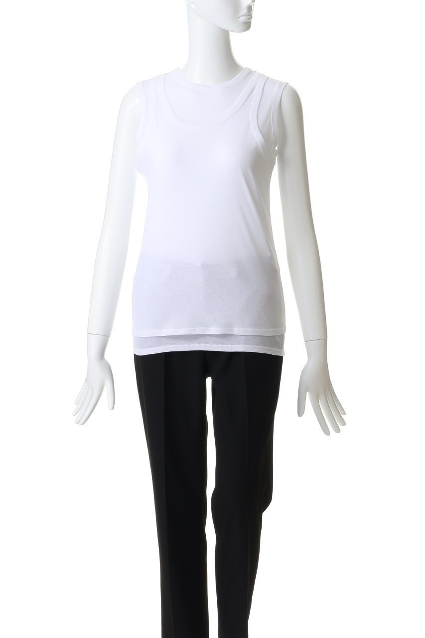 【ドメル/DOMELLE】のツイン レイヤー タンク 人気、トレンドファッション・服の通販 founy(ファニー) ファッション Fashion レディースファッション Fashion for Women トップス・カットソー Cut & Sew Tops キャミソール&ノースリーブ Camisoles & Sleeveless Tops シャツ・ブラウス・オフィスカジュアル Elegant Blouses & Button-Ups ロングTシャツ・Tシャツ Longline T-Shirts & Tees カットソー・ベーシックTシャツ Cut-and-Sewn Tops / Stretch Tees & Basics アメリカン American Style インナー Innerwear キャミソール Camisole, Spaghetti Strap Top コンパクト Compact, Small Size ジャケット Jacket, Outerwear スリーブ Sleeve, Long Sleeve / Short Sleeve タンク Tank Top, Sleeveless Top ノースリーブ Sleeveless, No-Sleeve フィット Fit, Slim Fit ベスト Vest, Waistcoat ボトム Bottoms, Lower Wear other-2|ID: prp329100004851241 ipo3291000000036415781