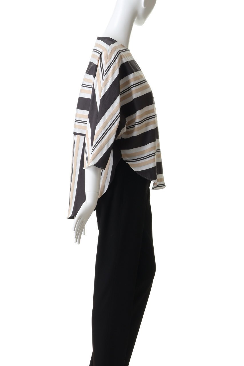 【ドメル/DOMELLE】のビッグ ストライプ ブラウス 人気、トレンドファッション・服の通販 founy(ファニー) 　ファッション　Fashion　レディースファッション　Fashion for Women　トップス・カットソー　Cut & Sew Tops　シャツ・ブラウス・オフィスカジュアル　Elegant Blouses & Button-Ups　ストライプ　Stripe, Striped Pattern　スリーブ　Sleeve, Long Sleeve / Short Sleeve　ビッグ　Big, Oversized　ファブリック　Fabric, Textile　フォルム　Silhouette, Form　ボーダー　Border, Stripe　リラックス　Relax, Relaxed Fit　ロング　Long, Long-Length　ワイド　Wide, Wide Fit　other-3|ID: prp329100004851243 ipo3291000000036163319