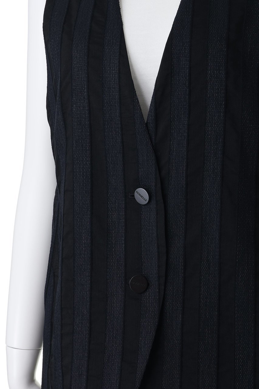 【ドメル/DOMELLE】のシアー ストライプ ベスト 人気、トレンドファッション・服の通販 founy(ファニー) 　ファッション　Fashion　レディースファッション　Fashion for Women　アウター　Coat / Outerwear Collection　レディースジャケット・軽アウター　Jackets　2026年　2026　おすすめ　Recommended / Our Picks　シアー　Sheer, See-Through　ショート　Short, Short Length　ジャケット　Jacket, Outerwear　ストライプ　Stripe, Striped Pattern　セットアップ　Set-Up, Coordinated Outfit　ベスト　Vest, Waistcoat　マニッシュ　Mannish, Boyish　夏　Summer　春　Spring　S/S・春夏　SS, Spring/Summer, Warm Season　other-5|ID: prp329100004851247 ipo3291000000035575999