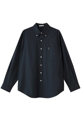 【クラネ/CLANE】 LOGO BUTTON-DOWN BASIC SHIRTS シャツ/ブラウス人気、トレンドファッション・服の通販 founy(ファニー) ファッション Fashion レディースファッション Fashion for Women トップス・カットソー Cut & Sew Tops シャツ・ブラウス・オフィスカジュアル Elegant Blouses & Button-Ups 2026年 2026 ショルダー Shoulder, Shoulder Strap スリーブ Sleeve, Long Sleeve / Short Sleeve ロング Long, Long-Length 夏 Summer 春 Spring S/S・春夏 SS, Spring/Summer, Warm Season |ID:prp329100004851249