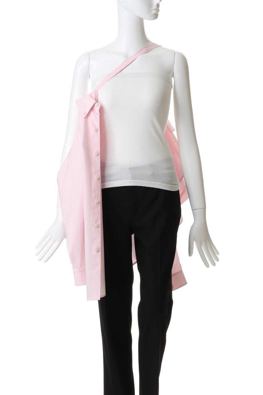 【クラネ/CLANE】のLOGO BUTTON-DOWN BASIC SHIRTS シャツ/ブラウス 人気、トレンドファッション・服の通販 founy(ファニー) 　ファッション　Fashion　レディースファッション　Fashion for Women　トップス・カットソー　Cut & Sew Tops　シャツ・ブラウス・オフィスカジュアル　Elegant Blouses & Button-Ups　2026年　2026　ショルダー　Shoulder, Shoulder Strap　スリーブ　Sleeve, Long Sleeve / Short Sleeve　ロング　Long, Long-Length　夏　Summer　春　Spring　S/S・春夏　SS, Spring/Summer, Warm Season　other-6|ID: prp329100004851249 ipo3291000000035576030