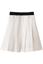 【エムダブリュー/MW】のバックサテン タック パンツ 人気、トレンドファッション・服の通販 founy(ファニー) ファッション Fashion レディースファッション Fashion for Women パンツ Pants & Trousers ショートパンツ・ハーフパンツ High-Waisted & Relaxed Shorts バッグ Bags サテン Satin, Glossy Fabric ショート Short, Short Length フォーマル Formal, Dressy エレガント 上品 Elegant 新作・新入荷 New Arrivals / New In thumbnail ホワイト|ID: prp329100004851256 ipo3291000000035576110