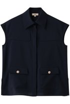 【エムダブリュー/MW】のトリアセテート (D) スリーブレス ブラウス 人気、トレンドファッション・服の通販 founy(ファニー) ファッション Fashion レディースファッション Fashion for Women トップス・カットソー Cut & Sew Tops キャミソール&ノースリーブ Camisoles & Sleeveless Tops シャツ・ブラウス・オフィスカジュアル Elegant Blouses & Button-Ups 2026年 2026 イレギュラー Irregular Design インナー Innerwear ジャケット Jacket, Outerwear スリーブ Sleeve, Long Sleeve / Short Sleeve ノースリーブ Sleeveless, No-Sleeve ボトム Bottoms, Lower Wear モダン Modern, Contemporary リュクス Luxury, Elegant, High-End, Chic エレガント 上品 Elegant 夏 Summer 定番 Standard, Basic Item 春 Spring S/S・春夏 SS, Spring/Summer, Warm Season thumbnail ダークネイビー|ID: prp329100004851259 ipo3291000000035576155