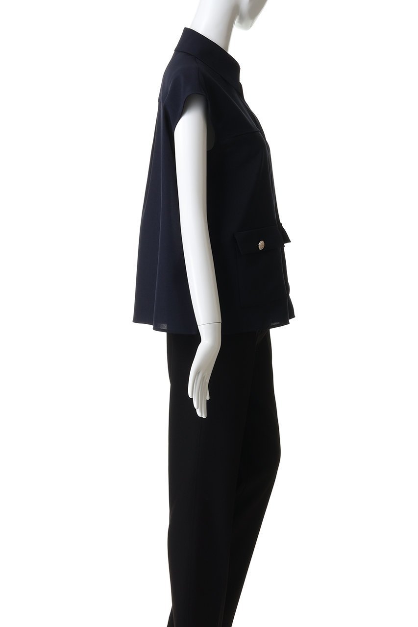 【エムダブリュー/MW】のトリアセテート(D) スリーブレス ブラウス 人気、トレンドファッション・服の通販 founy(ファニー) 　ファッション　Fashion　レディースファッション　Fashion for Women　トップス・カットソー　Cut & Sew Tops　キャミソール&ノースリーブ　Camisoles & Sleeveless Tops　シャツ・ブラウス・オフィスカジュアル　Elegant Blouses & Button-Ups　イレギュラー　Irregular Design　インナー　Innerwear　ジャケット　Jacket, Outerwear　スリーブ　Sleeve, Long Sleeve / Short Sleeve　ノースリーブ　Sleeveless, No-Sleeve　ボトム　Bottoms, Lower Wear　モダン　Modern, Contemporary　リュクス　Luxury, Elegant, High-End, Chic　エレガント 上品　Elegant　夏　Summer　定番　Standard, Basic Item　新作・新入荷　New Arrivals / New In　other-3|ID: prp329100004851259 ipo3291000000035576157