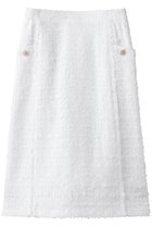 【エムダブリュー/MW】のCOTTON TWEED スカート ホワイト|ID: prp329100004851261 ipo3291000000035808994