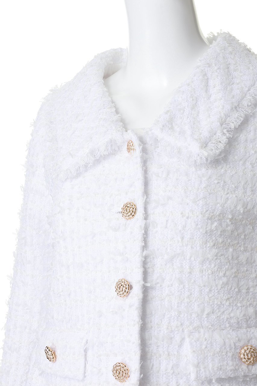 【エムダブリュー/MW】のCOTTON TWEED ジャケット 人気、トレンドファッション・服の通販 founy(ファニー) 　ファッション　Fashion　レディースファッション　Fashion for Women　アウター　Coat / Outerwear Collection　レディースジャケット・軽アウター　Jackets　おすすめ　Recommended / Our Picks　クラシカル　Classical, Vintage-Inspired　ジャケット　Jacket, Outerwear　セットアップ　Set-Up, Coordinated Outfit　ツイード　Twill, Twill Weave　フリンジ　Fringe, Tassel　ボトム　Bottoms, Lower Wear　新作・新入荷　New Arrivals / New In　other-5|ID: prp329100004851262 ipo3291000000035576203