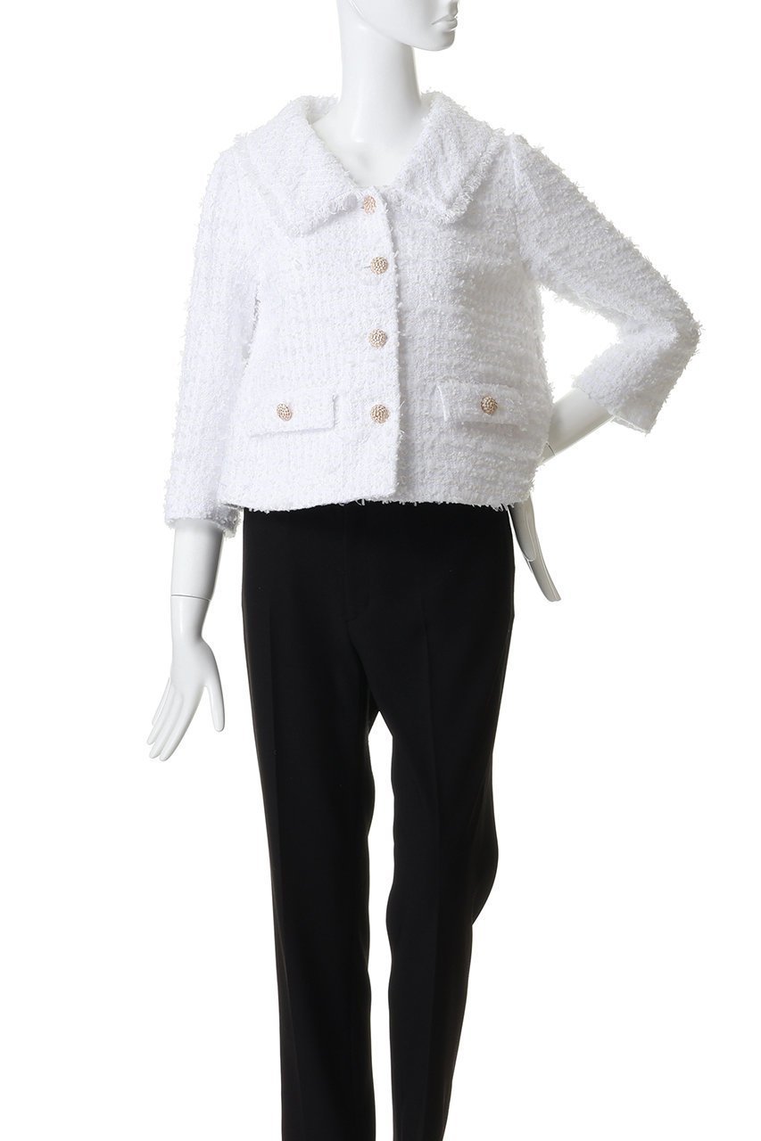 【エムダブリュー/MW】のコットンツイード ジャケット 人気、トレンドファッション・服の通販 founy(ファニー) 　ファッション　Fashion　レディースファッション　Fashion for Women　アウター　Coat / Outerwear Collection　レディースジャケット・軽アウター　Jackets　おすすめ　Recommended / Our Picks　クラシカル　Classical, Vintage-Inspired　ジャケット　Jacket, Outerwear　セットアップ　Set-Up, Coordinated Outfit　ツイード　Twill, Twill Weave　フリンジ　Fringe, Tassel　ボトム　Bottoms, Lower Wear　新作・新入荷　New Arrivals / New In　other-2|ID: prp329100004851262 ipo3291000000035955824