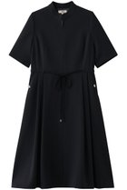 【エムダブリュー/MW】のトリアセテート(J) スタンド カラー ジップ ドレス ダークネイビー|ID: prp329100004851263 ipo3291000000036163440