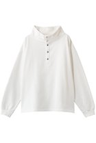 【ガリャルダガランテ/GALLARDAGALANTE】のハーフスナップスウェット 人気、トレンドファッション・服の通販 founy(ファニー) ファッション Fashion レディースファッション Fashion for Women トップス・カットソー Cut & Sew Tops シャツ・ブラウス・オフィスカジュアル Elegant Blouses & Button-Ups レディースパーカー・カジュアルフーディー Casual Hoodies & Sweatshirts ロングTシャツ・Tシャツ Longline T-Shirts & Tees スウェット・クルーネックトップス Sweatshirts & Crewnecks / Relaxed Fit Sweat Tops カットソー・ベーシックTシャツ Cut-and-Sewn Tops / Stretch Tees & Basics 2026年 2026 スウェット / スエット Sweatshirt, Sweatwear フロント Front, Front Design ボトム Bottoms, Lower Wear 夏 Summer 春 Spring S/S・春夏 SS, Spring/Summer, Warm Season thumbnail オフホワイト|ID: prp329100004851265 ipo3291000000035576239