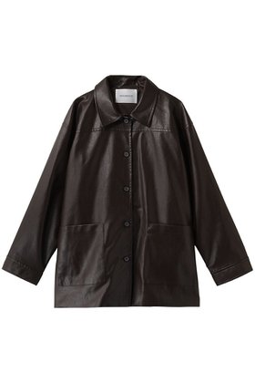 【ミディウミソリッド/MIDIUMISOLID】 synthetic leather over size blouson ブルゾン人気、トレンドファッション・服の通販 founy(ファニー) ファッション Fashion レディースファッション Fashion for Women アウター Coat / Outerwear Collection レディースジャケット・軽アウター Jackets ブルゾンジャケット・スポーティアウター Blouson Jackets 2026年 2026 エレガント 上品 Elegant クール Cool, Chic シンプル Simple, Minimal ジャケット Jacket, Outerwear トレンド Trend, Trending Now フェミニン Feminine, Girly ブルゾン Blouson, Bomber Jacket 夏 Summer 春 Spring S/S・春夏 SS, Spring/Summer, Warm Season |ID:prp329100004851273