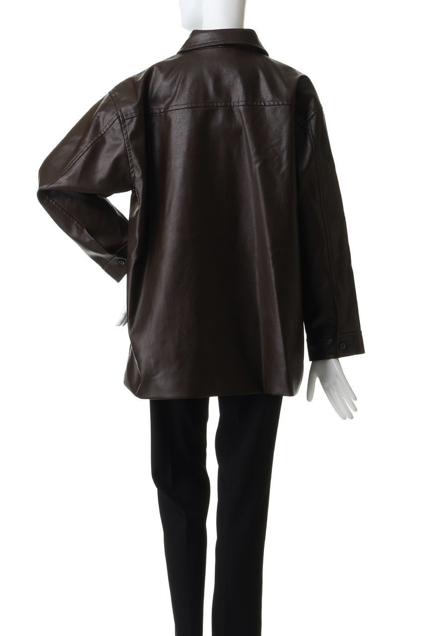 【ミディウミソリッド/MIDIUMISOLID】のsynthetic leather over size blouson ブルゾン 人気、トレンドファッション・服の通販 founy(ファニー) ファッション Fashion レディースファッション Fashion for Women アウター Coat / Outerwear Collection レディースジャケット・軽アウター Jackets ブルゾンジャケット・スポーティアウター Blouson Jackets エレガント 上品 Elegant クール Cool, Chic シンプル Simple, Minimal ジャケット Jacket, Outerwear トレンド Trend, Trending Now フェミニン Feminine, Girly ブルゾン Blouson, Bomber Jacket other-4|ID: prp329100004851273 ipo3291000000036075518