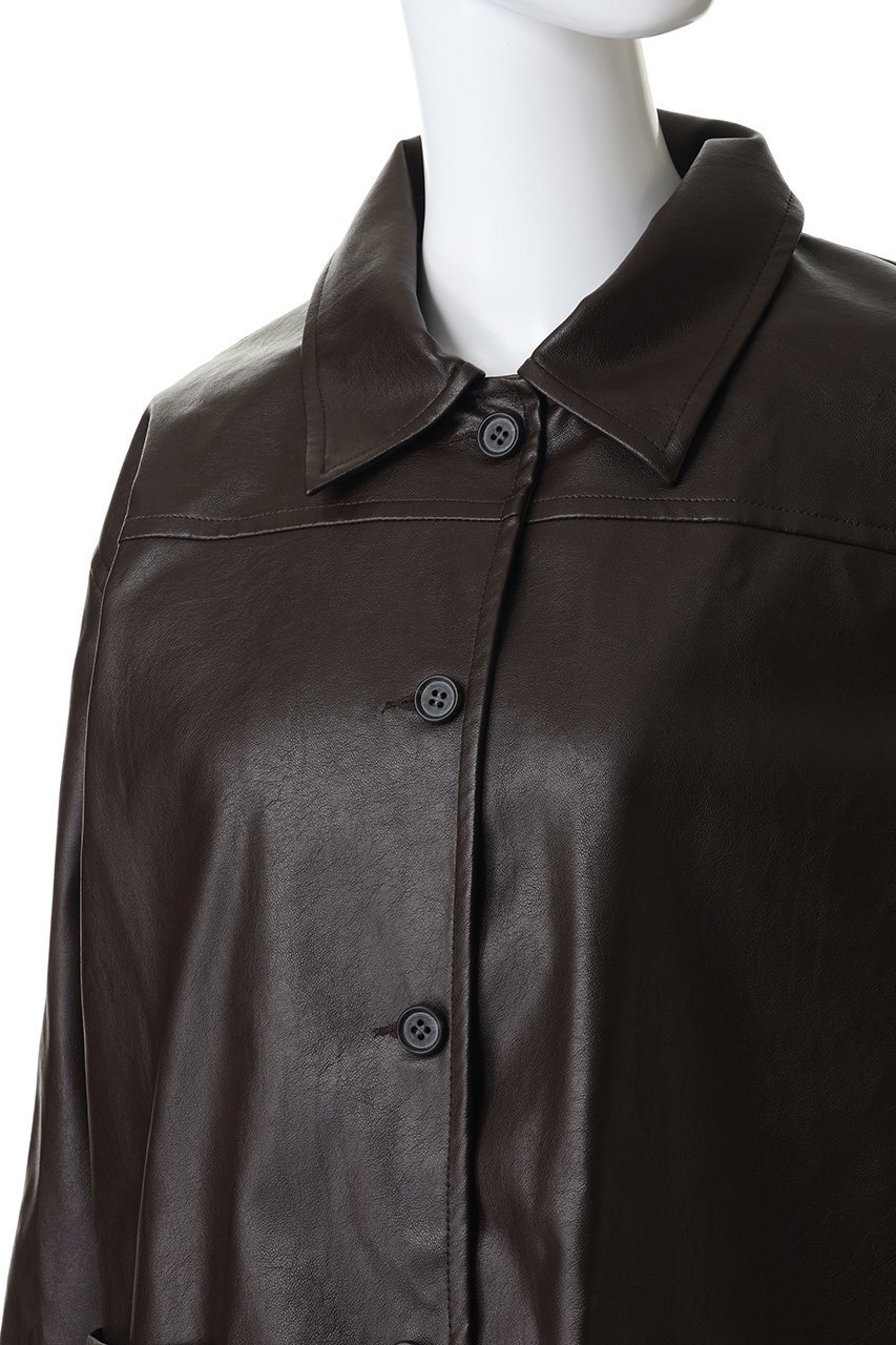 【ミディウミソリッド/MIDIUMISOLID】のsynthetic leather over size blouson ブルゾン 人気、トレンドファッション・服の通販 founy(ファニー) ファッション Fashion レディースファッション Fashion for Women アウター Coat / Outerwear Collection レディースジャケット・軽アウター Jackets ブルゾンジャケット・スポーティアウター Blouson Jackets エレガント 上品 Elegant クール Cool, Chic シンプル Simple, Minimal ジャケット Jacket, Outerwear トレンド Trend, Trending Now フェミニン Feminine, Girly ブルゾン Blouson, Bomber Jacket other-5|ID: prp329100004851273 ipo3291000000036075519