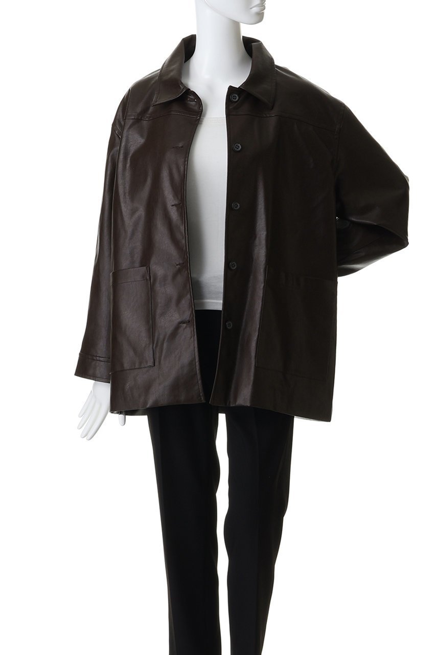 【ミディウミソリッド/MIDIUMISOLID】のsynthetic leather over size blouson ブルゾン 人気、トレンドファッション・服の通販 founy(ファニー) ファッション Fashion レディースファッション Fashion for Women アウター Coat / Outerwear Collection レディースジャケット・軽アウター Jackets ブルゾンジャケット・スポーティアウター Blouson Jackets エレガント 上品 Elegant クール Cool, Chic シンプル Simple, Minimal ジャケット Jacket, Outerwear トレンド Trend, Trending Now フェミニン Feminine, Girly ブルゾン Blouson, Bomber Jacket other-7|ID: prp329100004851273 ipo3291000000036075521