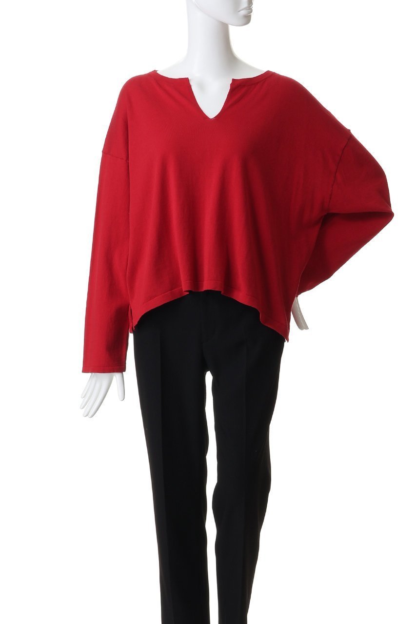 【ミディウミソリッド/MIDIUMISOLID】のskipper wide P/O プルオーバー 人気、トレンドファッション・服の通販 founy(ファニー) 　ファッション　Fashion　レディースファッション　Fashion for Women　トップス・カットソー　Cut & Sew Tops　ニット　Knit Tops & Sweaters　カジュアルプルオーバー・ニットトップス　Pullovers & Knit Tops / Casual Pullovers　2026年　2026　スリット　Slit, Slit Detail　ハイネック　High Neck, Mock Neck　夏　Summer　春　Spring　S/S・春夏　SS, Spring/Summer, Warm Season　other-2|ID: prp329100004851275 ipo3291000000035576352