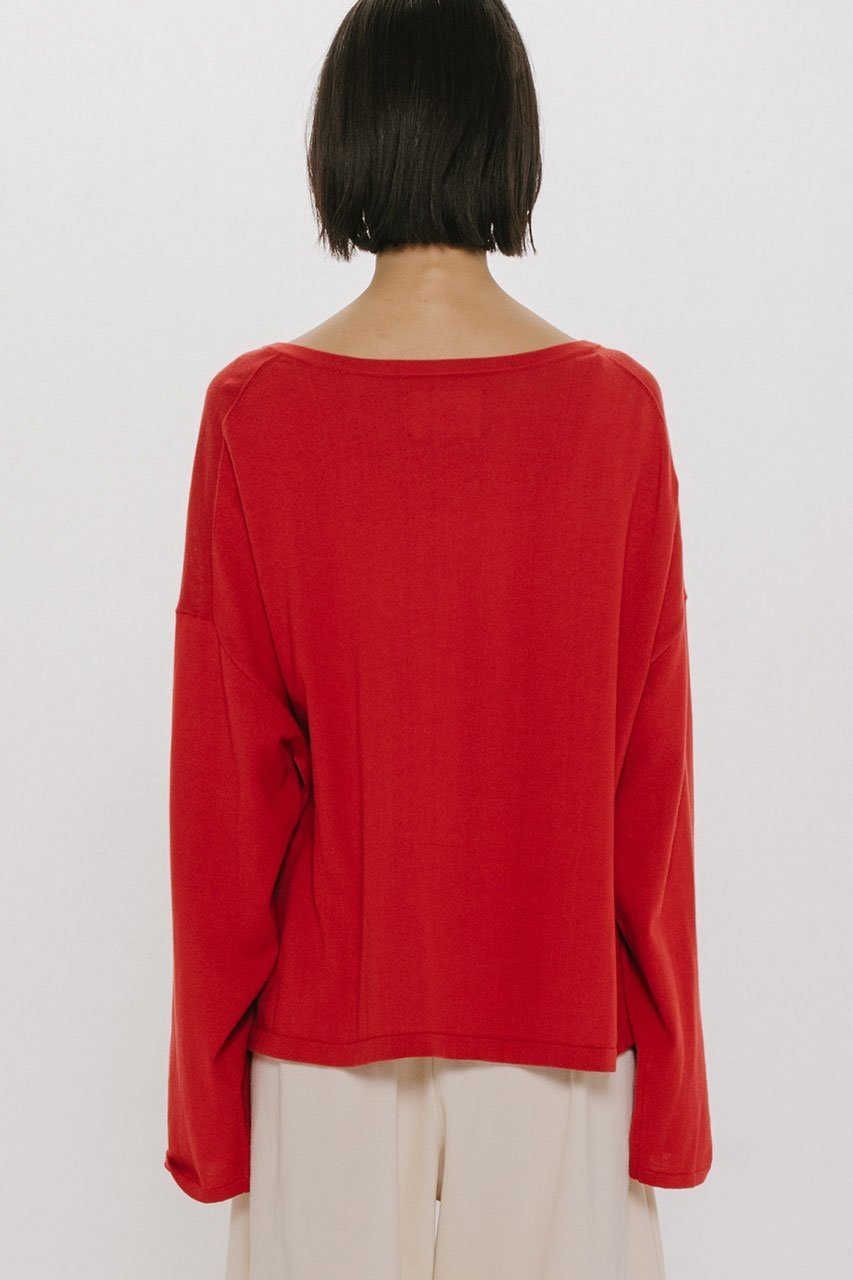 【ミディウミソリッド/MIDIUMISOLID】のskipper wide P/O プルオーバー 人気、トレンドファッション・服の通販 founy(ファニー) ファッション Fashion レディースファッション Fashion for Women トップス・カットソー Cut & Sew Tops ニット Knit Tops & Sweaters カジュアルプルオーバー・ニットトップス Pullovers & Knit Tops / Casual Pullovers スリット Slit, Slit Detail ハイネック High Neck, Mock Neck other-7|ID: prp329100004851275 ipo3291000000036423372